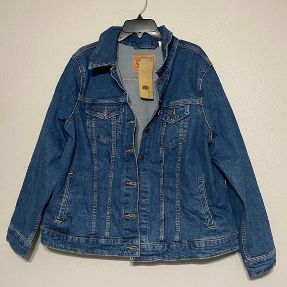 Plus Size 2X Levi’s Denim Jean Jacket - Picture 1 of 5